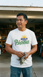 MAHALIN NATIN ANG PILIPINAS on white t-shirt